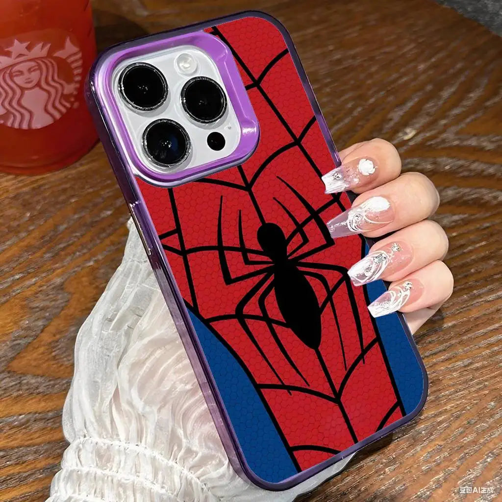 Coque de téléphone Spider-Man Anime pour iPhone