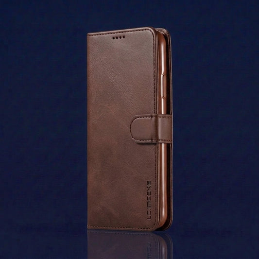Coque portefeuille en cuir pour iPhone LC.IMEEKE