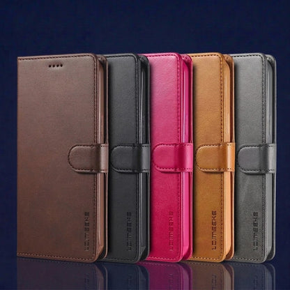 Coque portefeuille en cuir pour iPhone LC.IMEEKE