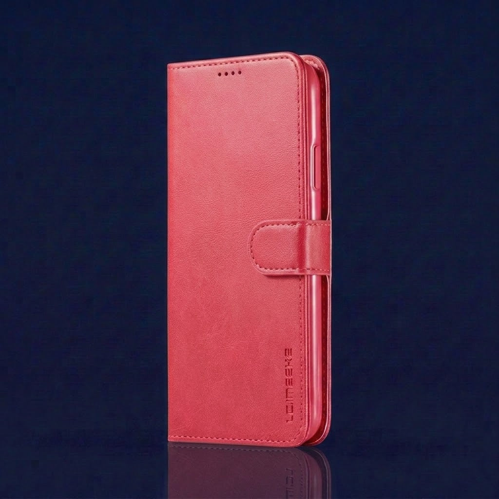 Coque portefeuille en cuir pour iPhone LC.IMEEKE